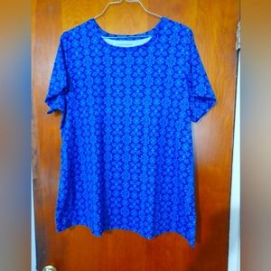 Women Within printed summer top.